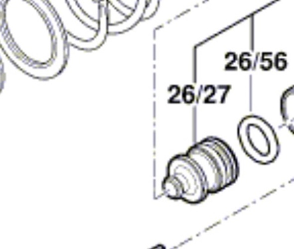 Bosch GBH 18V-26 F Vurucu Parça (1600A00733)