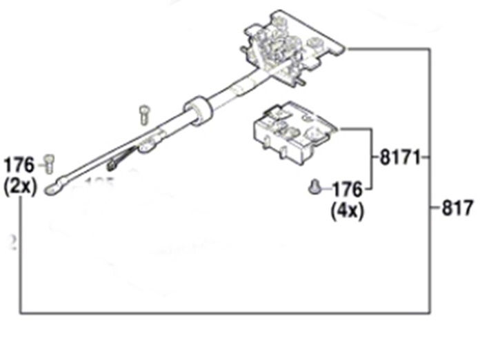 Bosch GBH 18V-45 C Kontak Tutucu (1607000DL8)
