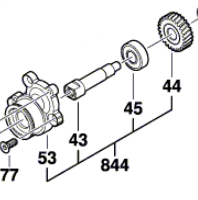 Bosch GKS 12V-26 Mil Grubu (1619P11484)