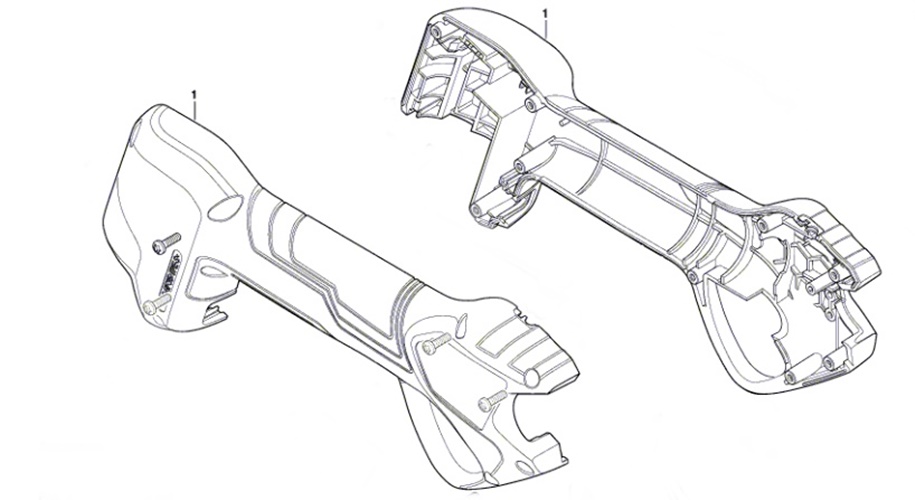 Bosch Pro Pruner Gövde Kapağı (1619P15717)
