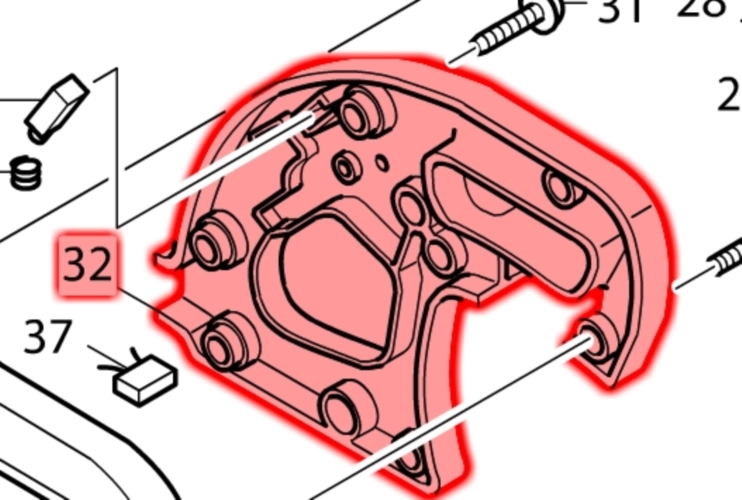 Makita 5143R Takım Sap Ürün Kodu 182773-8