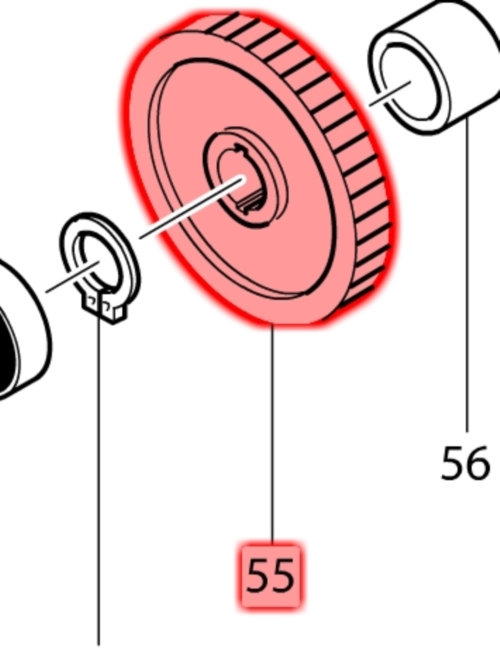 Makita HM1801 Dişli Ürün Kodu 226242-0