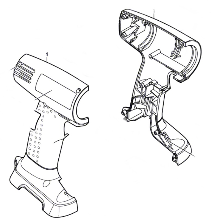 Bosch GSR 12 V Motor Gövdesi (2605105002)