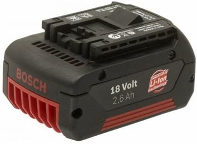 Bosch GDS 18 V-LI İçin Kartuş Akü 18V, 2,6Ah, LI, MS (2607336091)