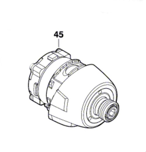 Bosch GDR 10,8 V-EC Şanzıman Kasası (2609199730)