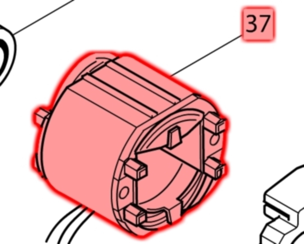 Makita 6952 Statör Yastık Ürün Kodu 635034-0