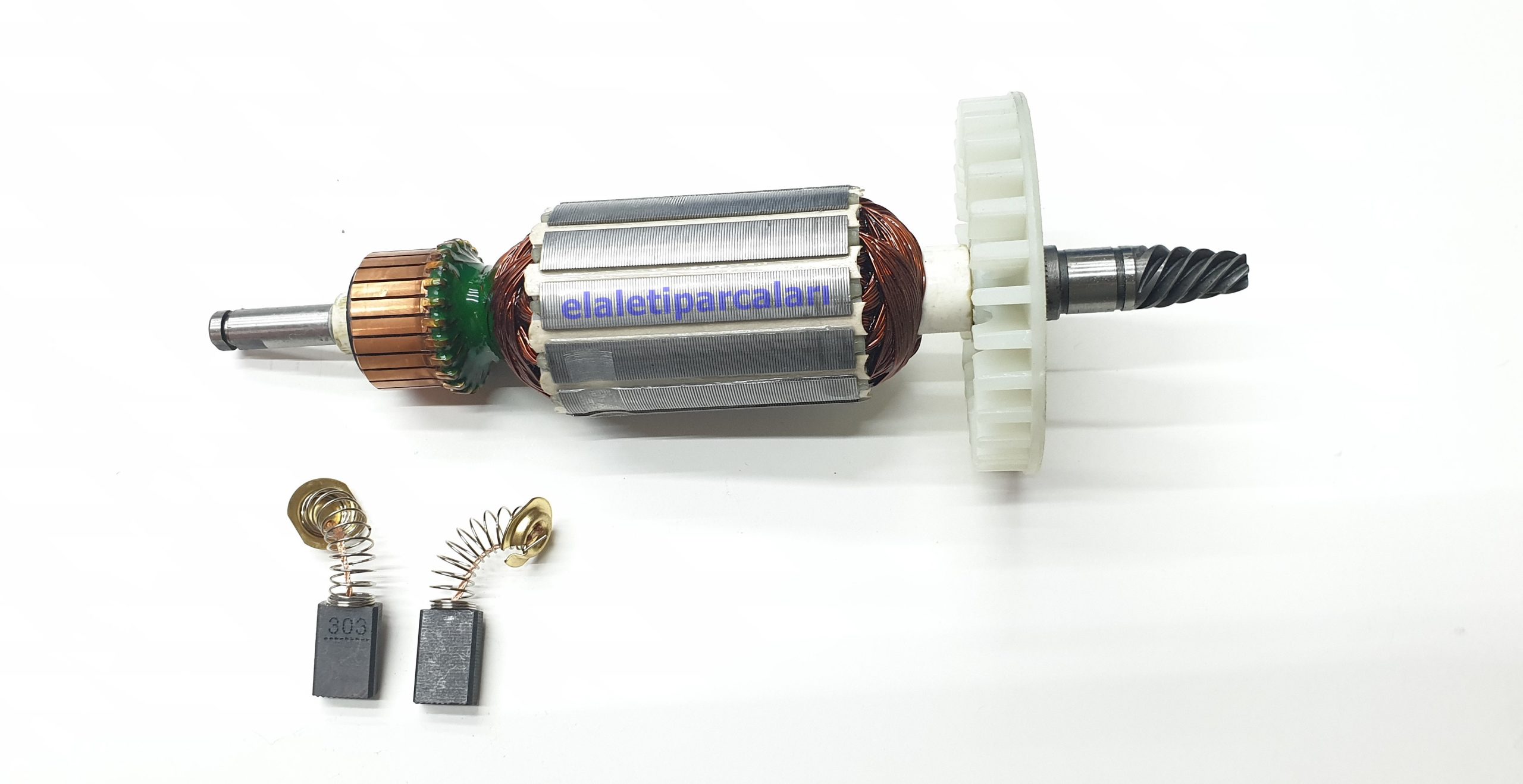 Makita Tipi 9237 Polisaj Endüvi Rotor Kollektör Ve Kömürü