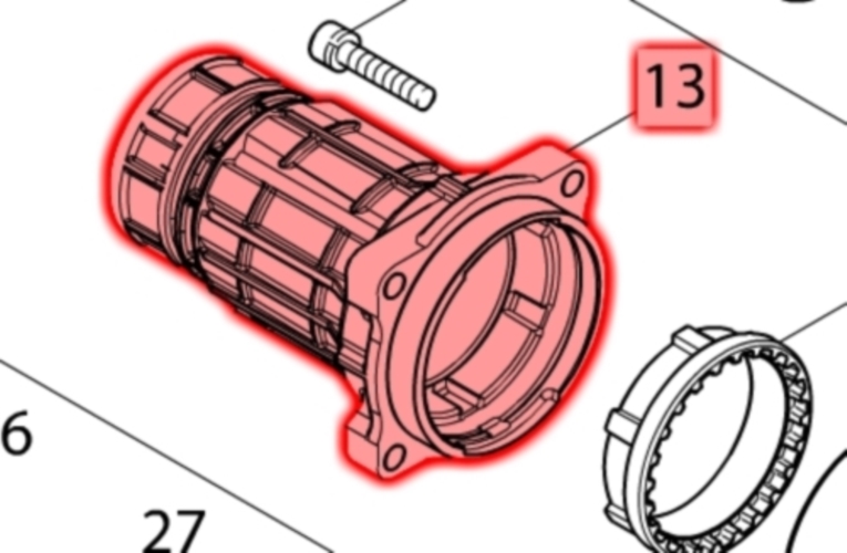 Makita HR4013C Kovan Ürün Kodu 141956-9