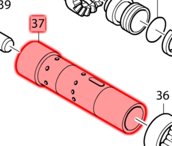 Makita HR3520B Silindir Miske Ürün Kodu 152337-2