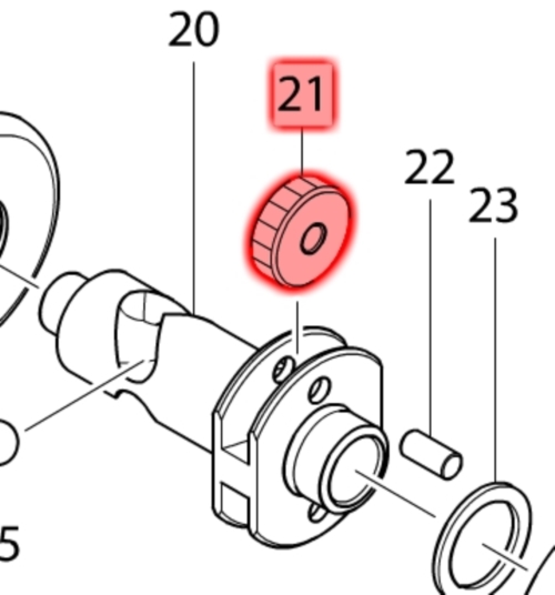 Makita BTD044 Dişli Ürün Kodu 227321-7