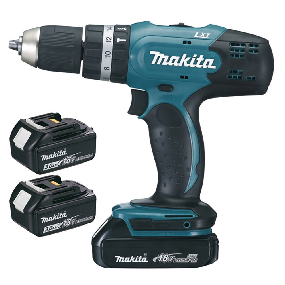 Makita DHP453SFE3  Akülü Darbeli Matkap