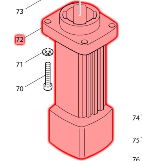 Makita HM1800 Silindir Ürün Kodu 316313-2