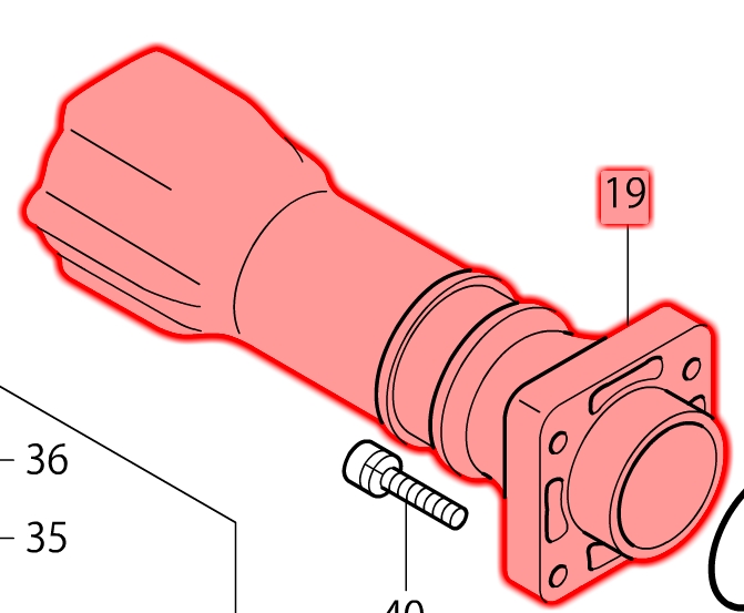 Makita HM1302 Ön Blok Ürün Kodu 316731-4