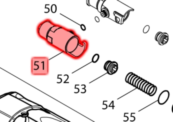 Makita HR4511C Boru Yatağı Ürün Kodu 318169-9