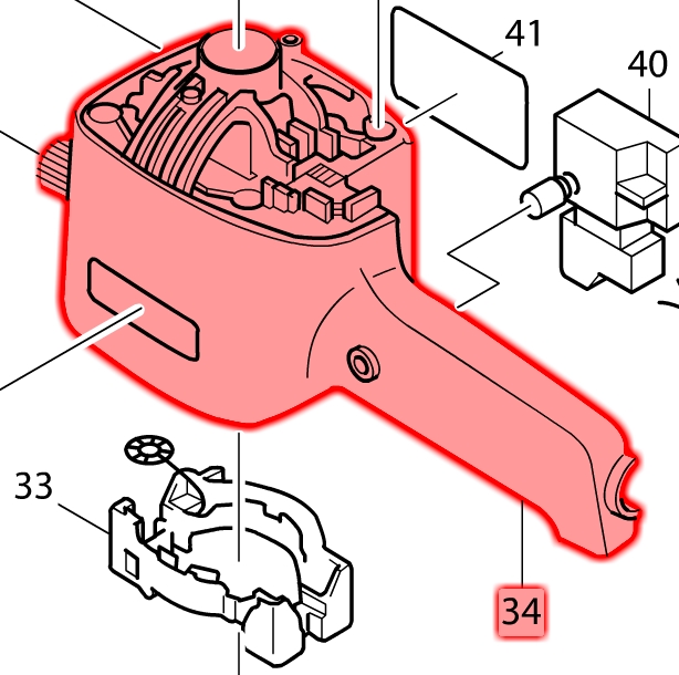 Makita 9046 Gövde Ürün Kodu 415566-1