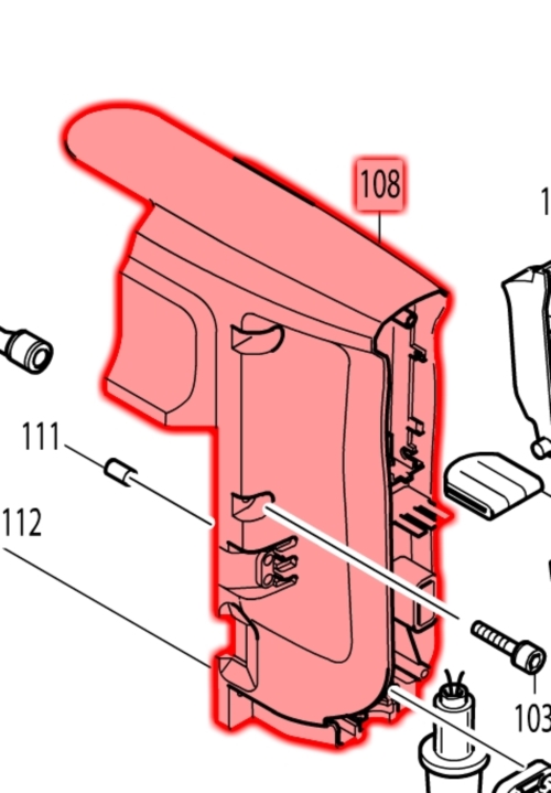 Makita HR5001C Sap Dar Ürün Kodu 416576-1