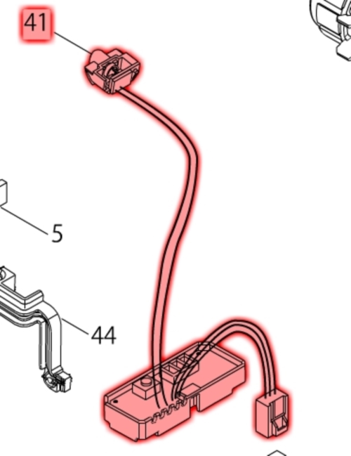 Makita DTD134RHX1 Aydınlatma Ürün Kodu 620051-3