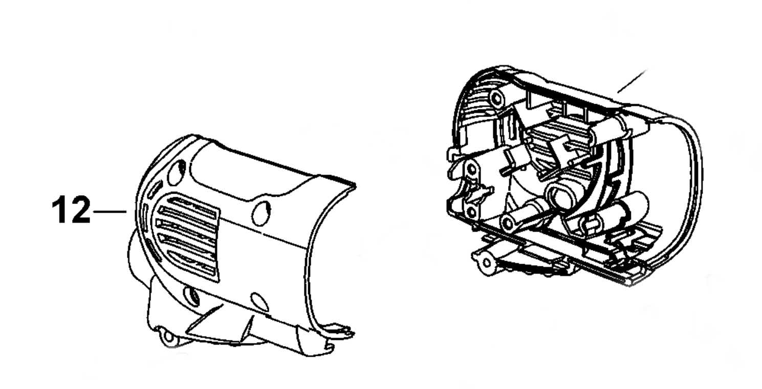 Dewalt D28142 Arka Kapak Seti Ürün Kodu 623576-01
