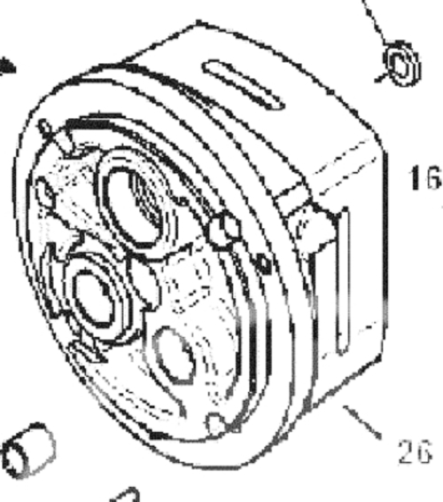 Makita DBM230 Rulman Yuvası Ürün Kodu EE73537610