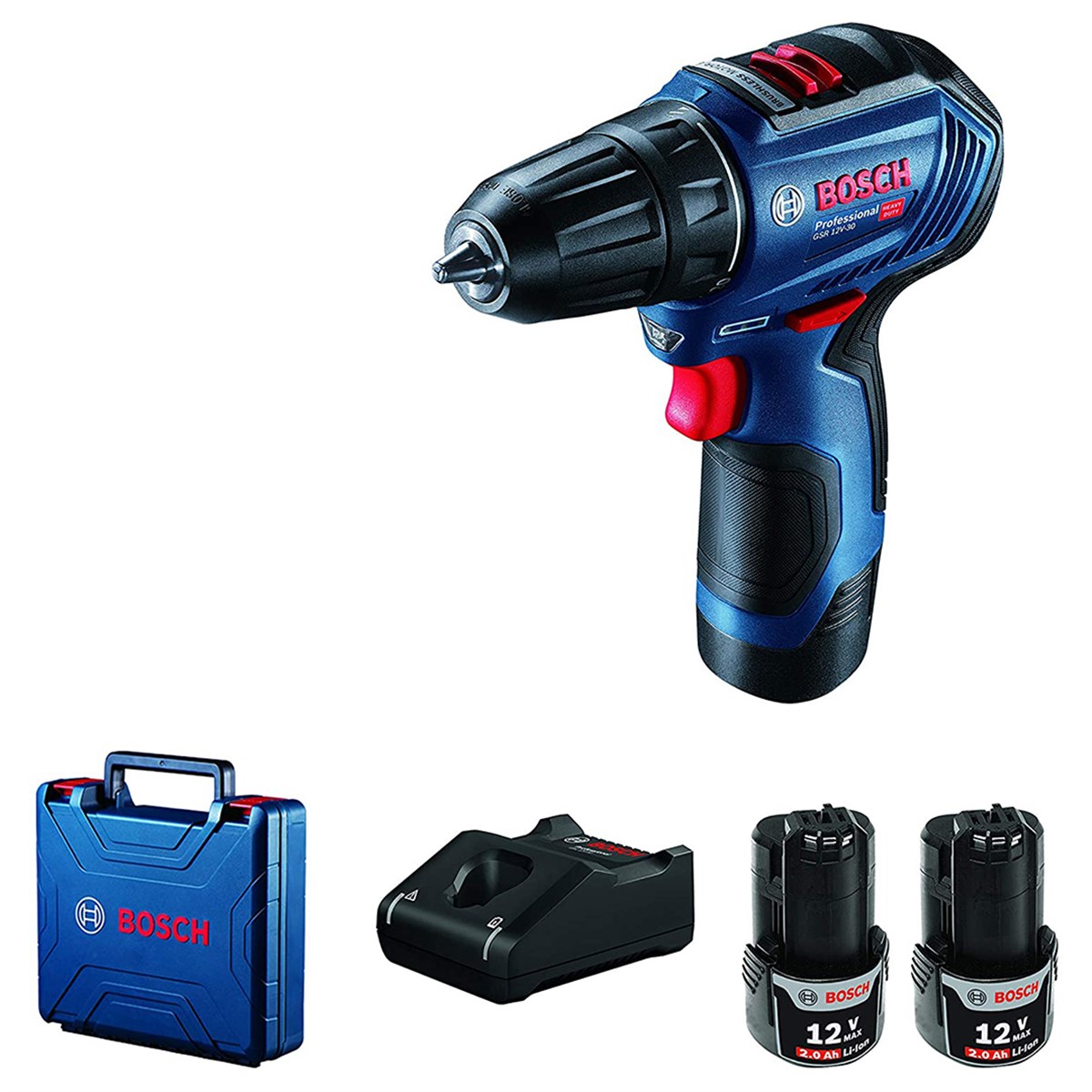 Bosch GSR 12V-30  Akülü Delme ve Vidalama (3 601 JG9 000)